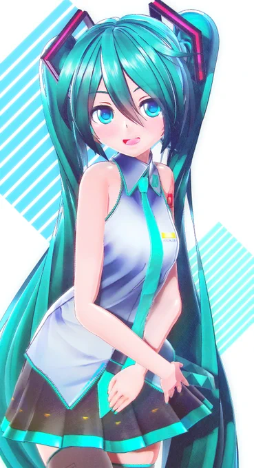 「マスターのそういうとこ好き💕」
#初音ミク 