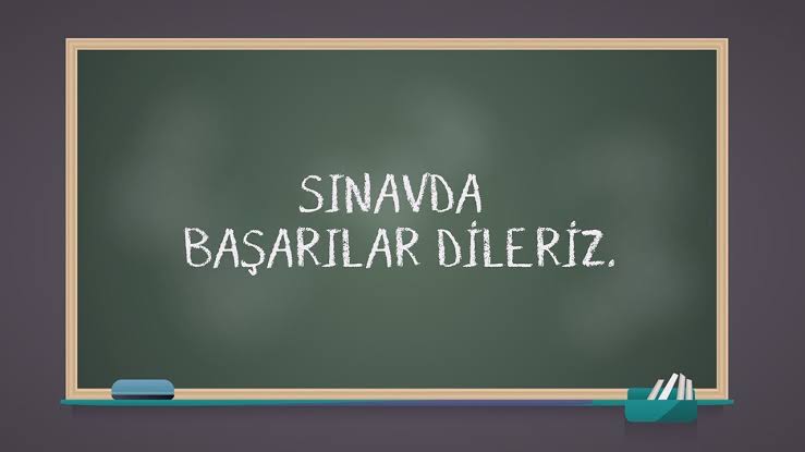 Cumartesi ve pazar günü yapılacak YKS sınavında öğrencilerimize dua eder başarılar dileriz.👏
Sizler başaracaksınız buna inancımız tam.
Kendinize inanın ve gereğini yapın 👏👏
Göksun Kız AİHL