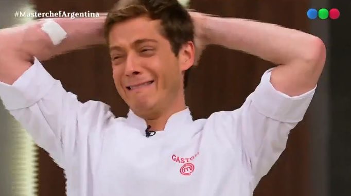 MelMB__'s tweet photo. Aprobaste te podes ir 

#MasterChefCelebrityargentina #MasterChefArgetina #MasterChef #MasterChefCelebrity2 #GasTeam https://t.co/BqapE5ObBp