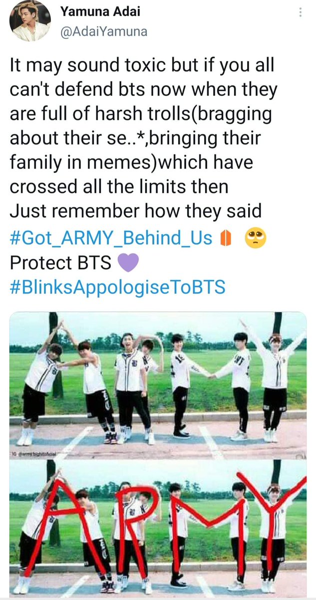ShresthaBts's tweet photo. #blinkapologizetobts #BlinksAppologiseToBTS #blinksgottago #blinkapologizetobts https://t.co/PbuHnAaKXg