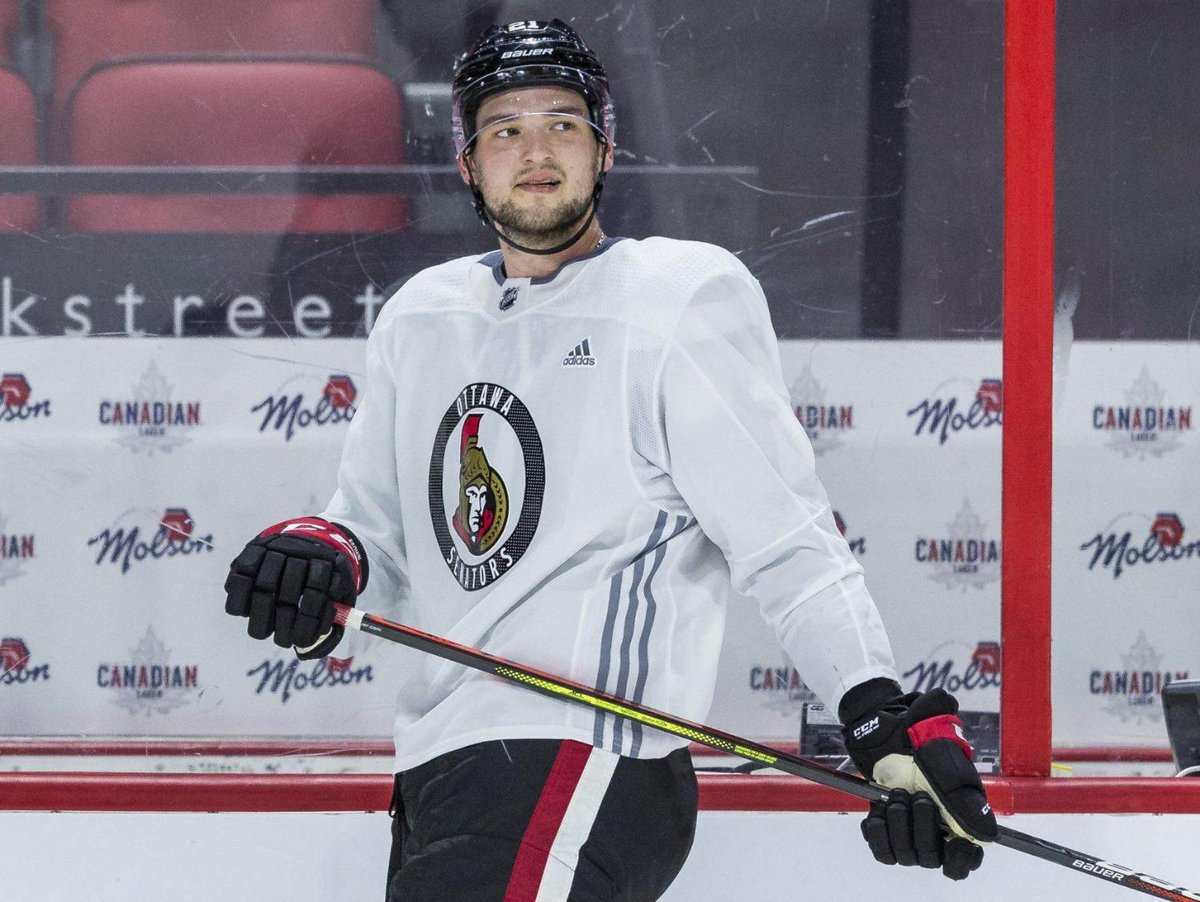 GARRIOCH This summer will be pivotal in determining Logan Brown's future with the Senators