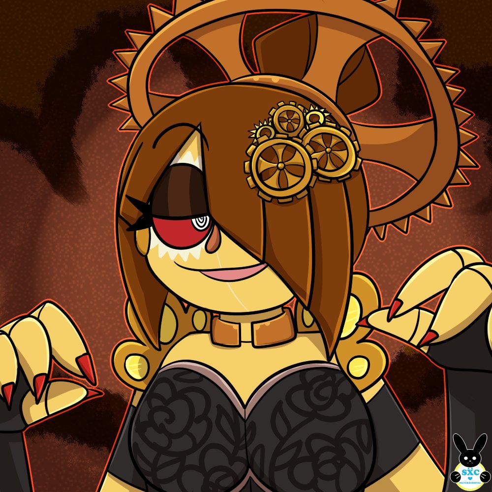 silverxcristal's tweet photo. Click clock click clock 🕰

#fnafar #gijinka #clockworkballora https://t.co/ByHNggGRZd