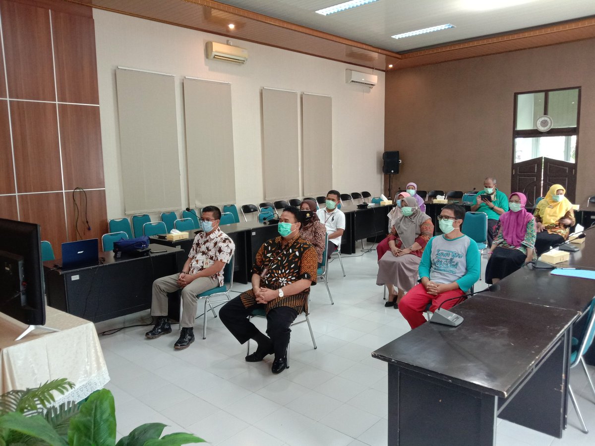 Balai Veteriner Lampung Mengikuti Upacara Hari Krida Pertanian secara Virtual