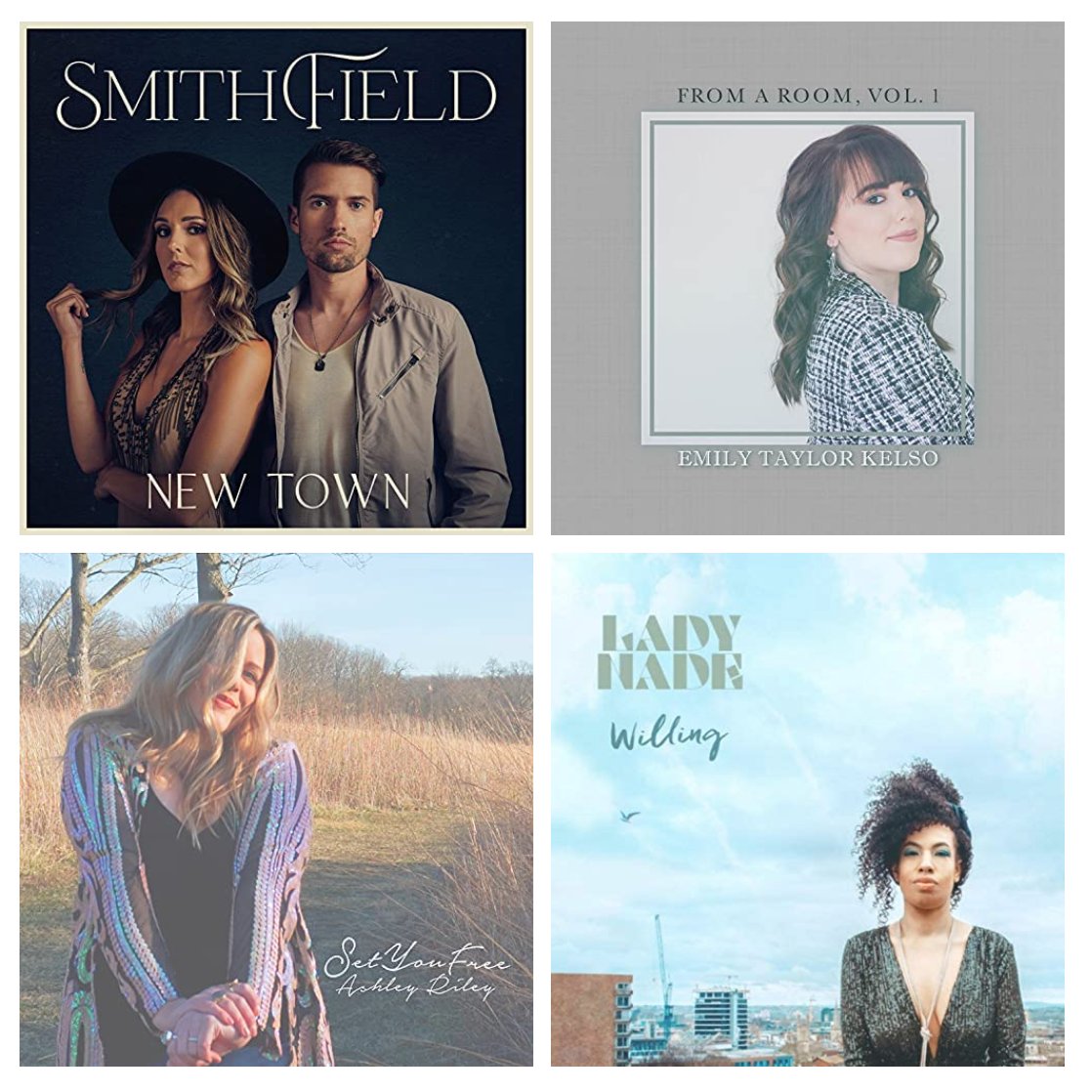 ScottKash88's tweet photo. #ICYMI Here’s the best new #country albums from last #NewMusicFriday from

@SmithfieldMusic New Town EP 
@theemilytaylor From A Room, Vol.1 EP
@Ashley_Riley Set You Free
@LadyNade Willing

#NewRelease #CountryMusic2021 #NewCountryMusic #WomenOfCountry https://t.co/JmmgrFqe2v