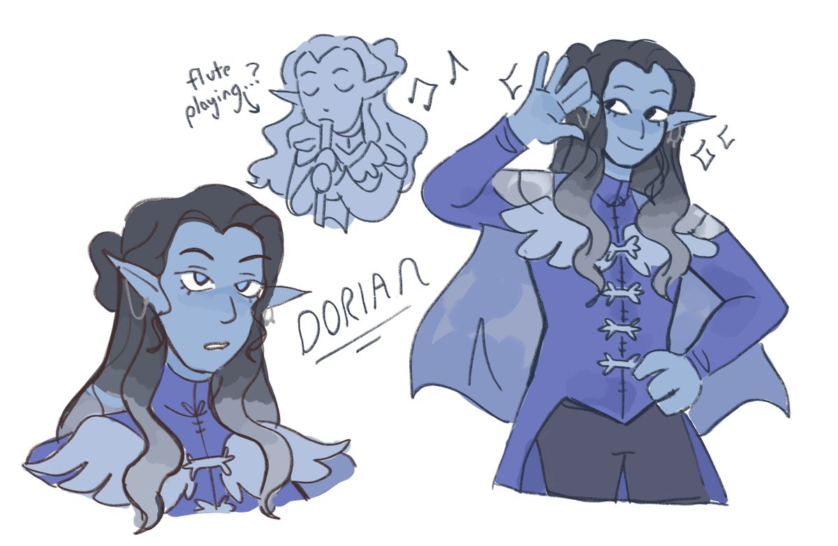 fanart of dorian... bc omg #ExandriaUnlimited #ExUSpoilers