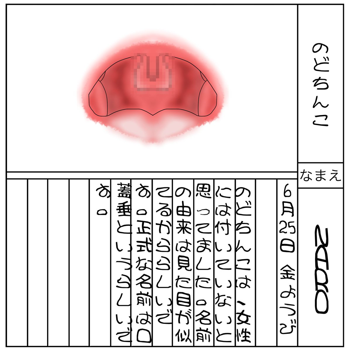 Uzivatel N A R O Na Twitteru のどちんこ 親しい イラスト デザイン Graphic 依頼募集中 勘違い 勘違いイラスト 日記 のどちんこ 喉 口蓋垂