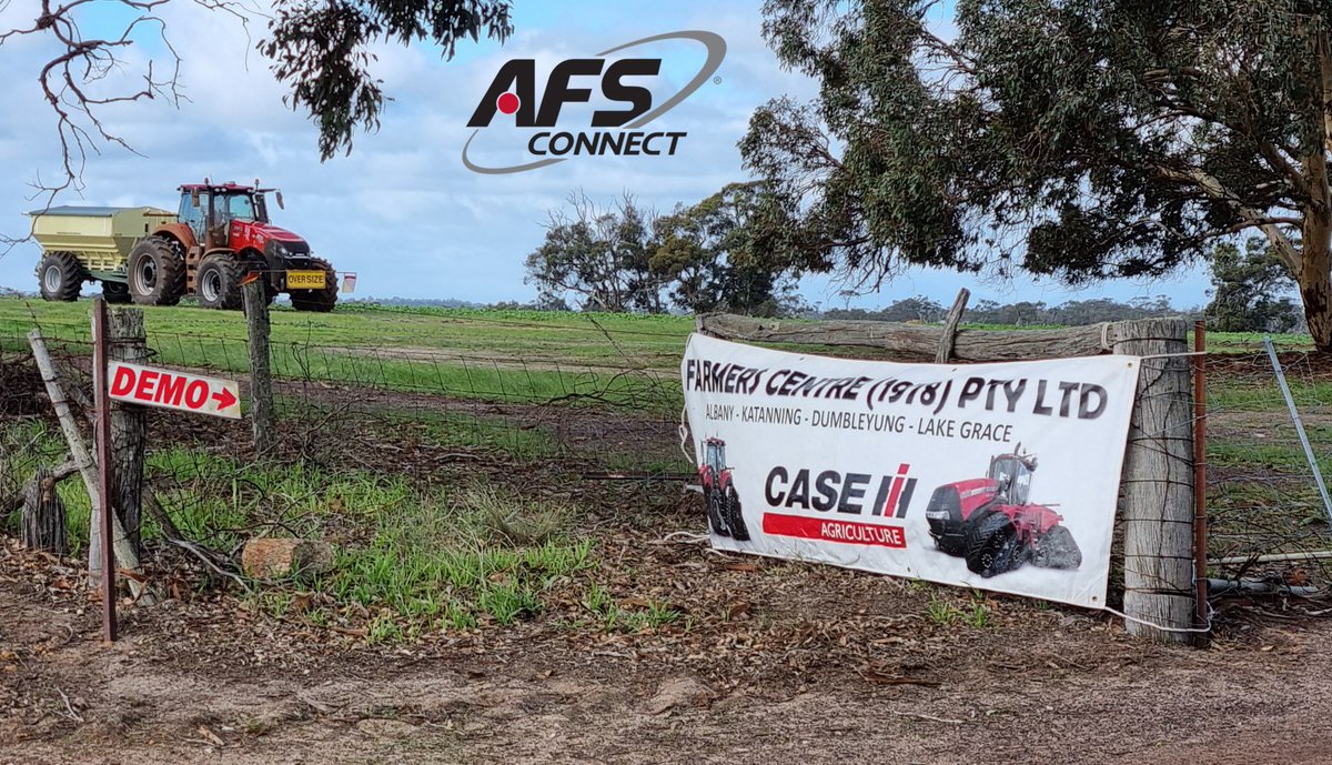 What better way to learn all there is to know about the new Case IH AFS Connect Magnum and Marshall Spreaders than to join us for a demo at the Frankland Community Crop, Tuesday 29th June 10-2pm. For more info contact: Barry Richardson 0439 995 762
#FarmersCentre78 #Frankland