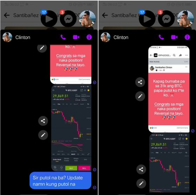grande_tin's tweet photo. hahaha putol na oh #cryptotrader #buhaycrypto 

#crypto101 dont ever dare any of your body parts. https://t.co/XAUqU999sW