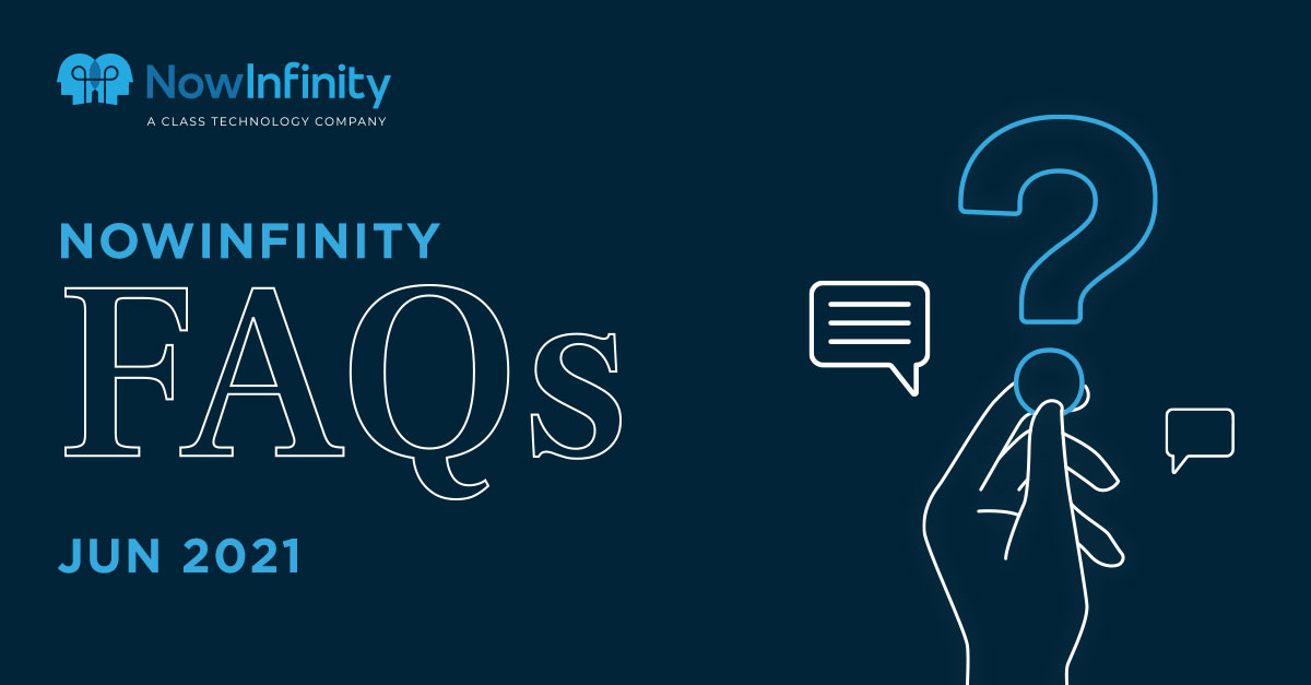 Looking to streamline how to register companies? In this month's FAQs, we share a step-by-step video guide to access forms and templates to help you streamline #companyregistration on NowInfinity. To read the full latest FAQs, visit: bit.ly/3danqPu. #compliance