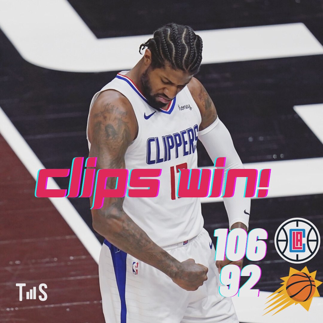 TheStat_'s tweet image. WE HAVE A SERIES!
#ClipperNation trend continues and wins Game 3. 

Paul George - 27 PTS, 15 REB, 8 AST

#Suns #ClipperNation #NBA #NBAPlayoffs #RallytheValley #BALLISLIFE #LACLIPPERS #PHOENIXSUNS #NBAtwitter