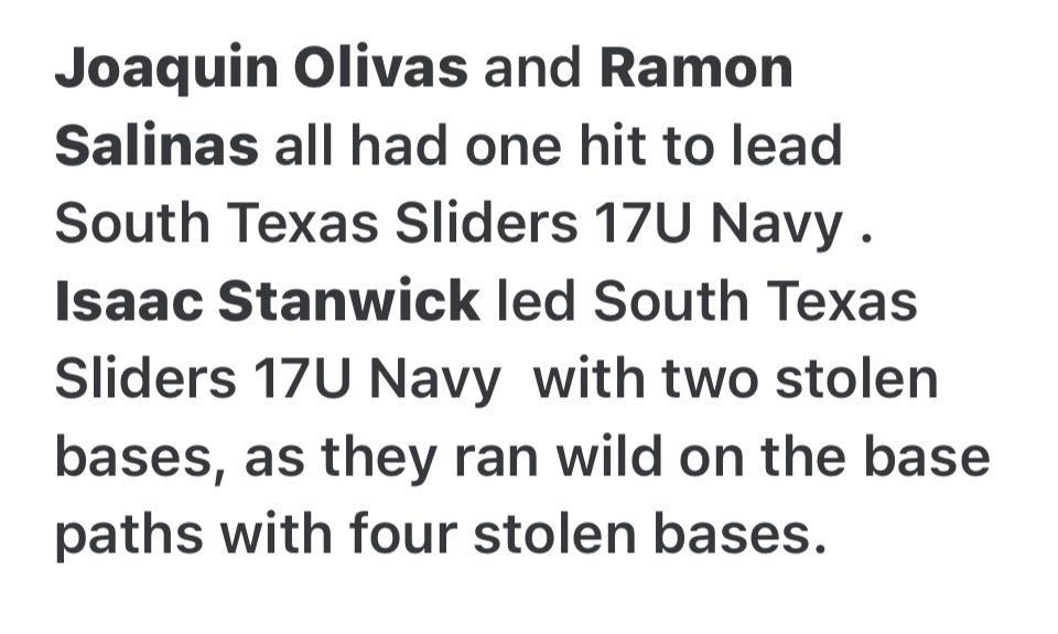 Sliders - Elizondo tweet media