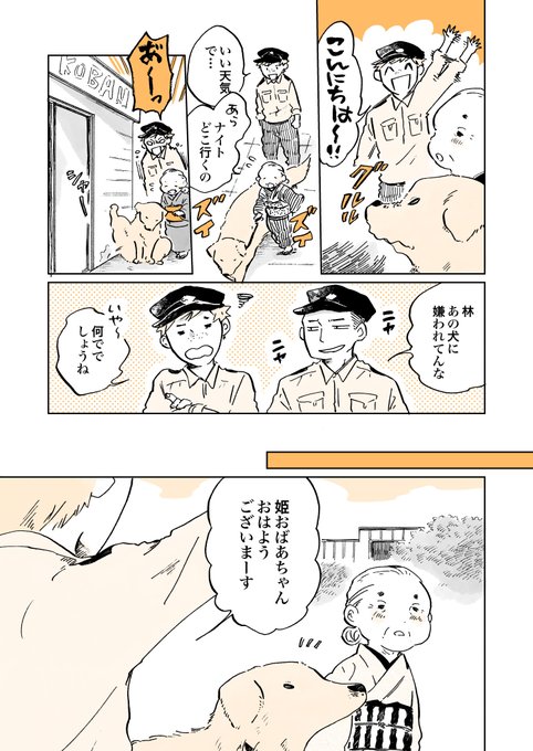 朝日が眩しい時間帯🌞

#姫ばあちゃんとナイト
(単行本発売中📘) 