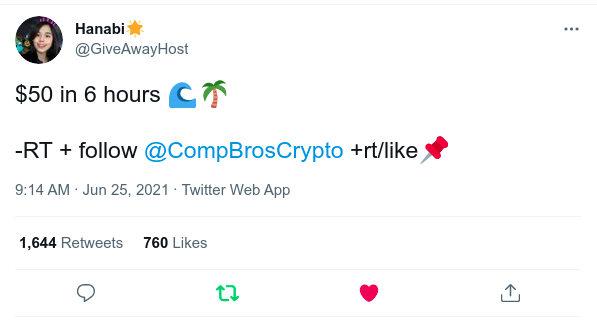 LanhNguyen97's tweet photo. @GiveAwayHost @CompBrosCrypto https://t.co/9AlBPjeftA