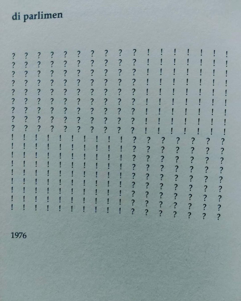 aamirmisra's tweet photo. Sajak "di parlimen" T. Alias Taib pada tahun 1976.

Parlimen akan dibuka. Jangan lagi bagi alasan dewan sejuk. https://t.co/cbfw7GcRD2