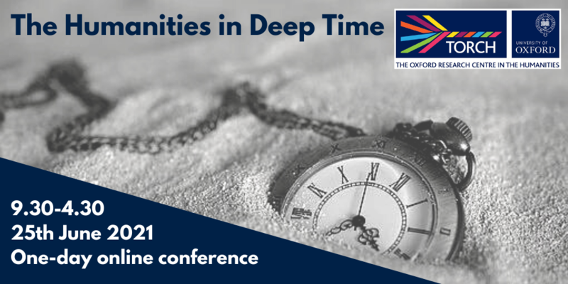 TORCHOxford's tweet photo. The #HumanitiesDeepTime conference is happening today!
If you're watching today's sessions and have comments, reflections, or thoughts, you can join the conversation by using the hashtag. https://t.co/JNHQOWs32t