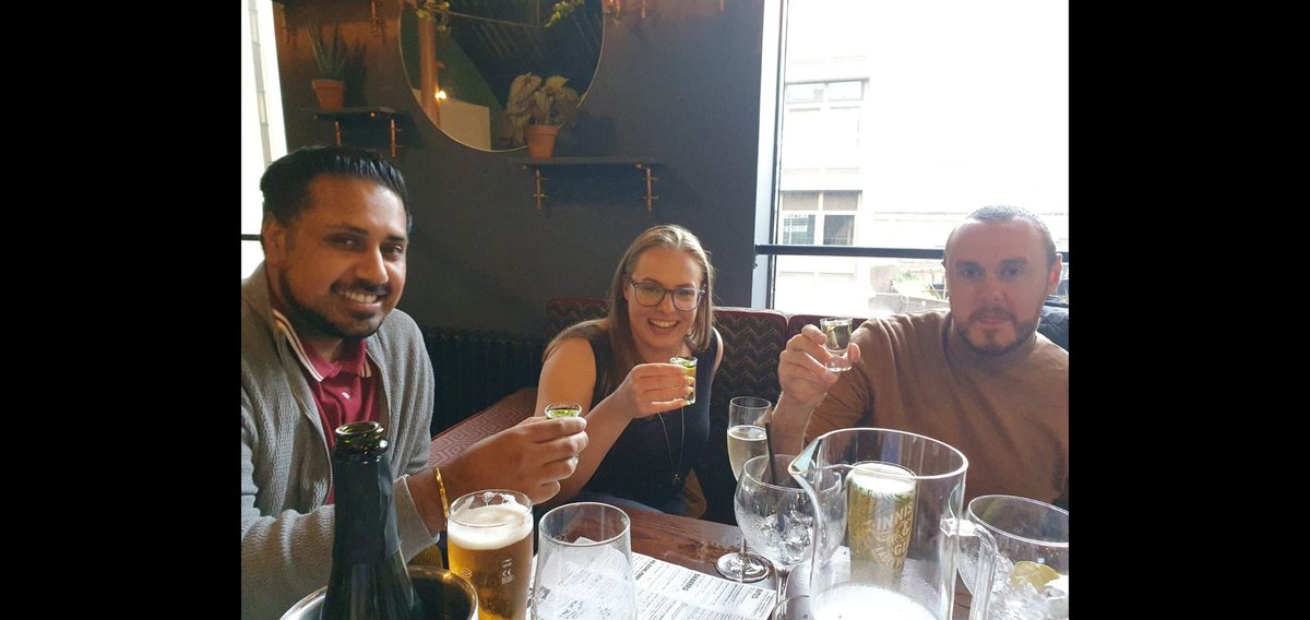 A final farewell to <a href="/KingsParkSec/">KPSS</a> @KpssMathematics! It's been a mad probation year, thanks to all the team for getting me through, it's been a pleasure! Nice to finally get a well earned drink with a few of you too! Now onto <a href="/drumchapelhigh/">Drumchapel High</a> @DhsMaths!