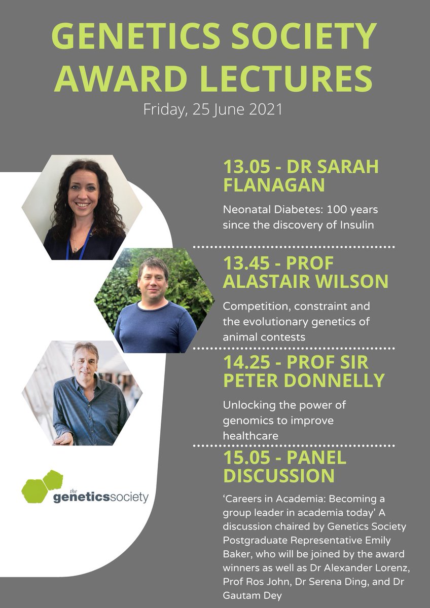 GenSocUK's tweet photo. 🎉Today marks our 102nd anniversary!🎂We're celebrating with a fantastic event this afternoon with talks from our 2020 medal winners and an amazing panel discussion on Careers in Academia. 

Free registration: https://t.co/B5IvY0Ka0F https://t.co/roJPoel1DY