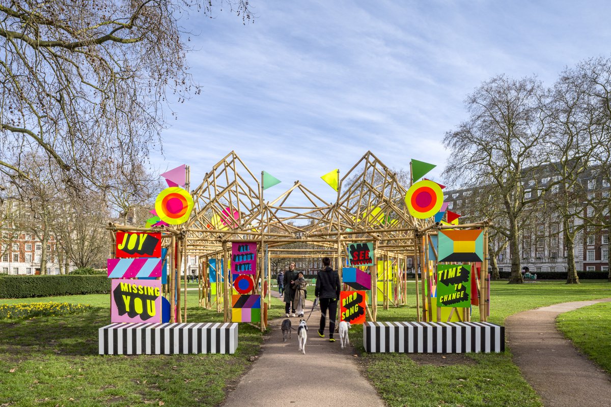 CityWestminster's tweet photo. Discover #Westminster street art like never before.
Across #Mayfair and #Belgravia, #WanderArt showcases some of the most exciting & innovative outdoor art installations from 12 world renowned artists.
Check out Wander Art 👉https://t.co/L6xr2Ve1nU
@Grosvenor_GBI https://t.co/dNRzLegowA