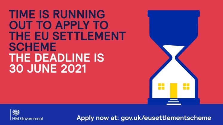 There is less than one week left to apply! Don't miss the deadline.  #EUsettlementscheme