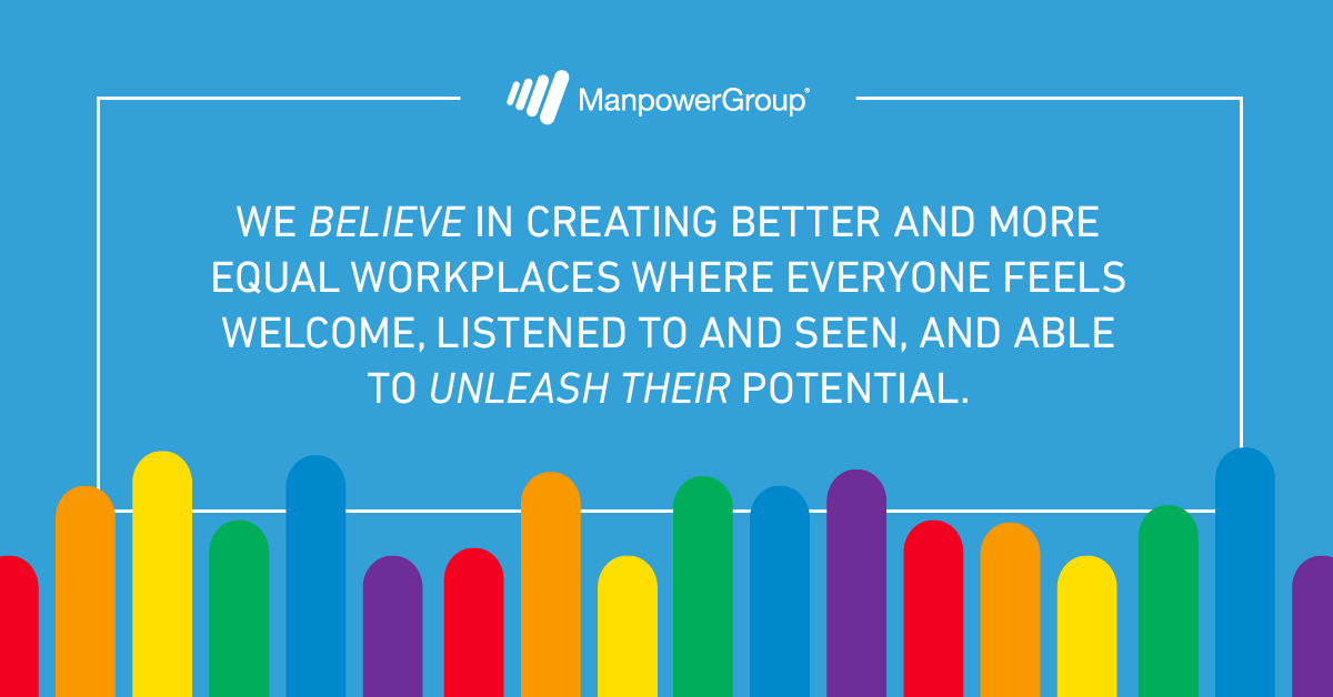 ManpowerGroupIT's tweet photo. Per essere tutti uguali, ciascuno ha il diritto di essere orgogliosamente unico e diverso!

https://t.co/GSadZqPV2q

#PrideMonth2021 #HuManpowergroup #ManpowerGroupPride https://t.co/COPqCu9uxE