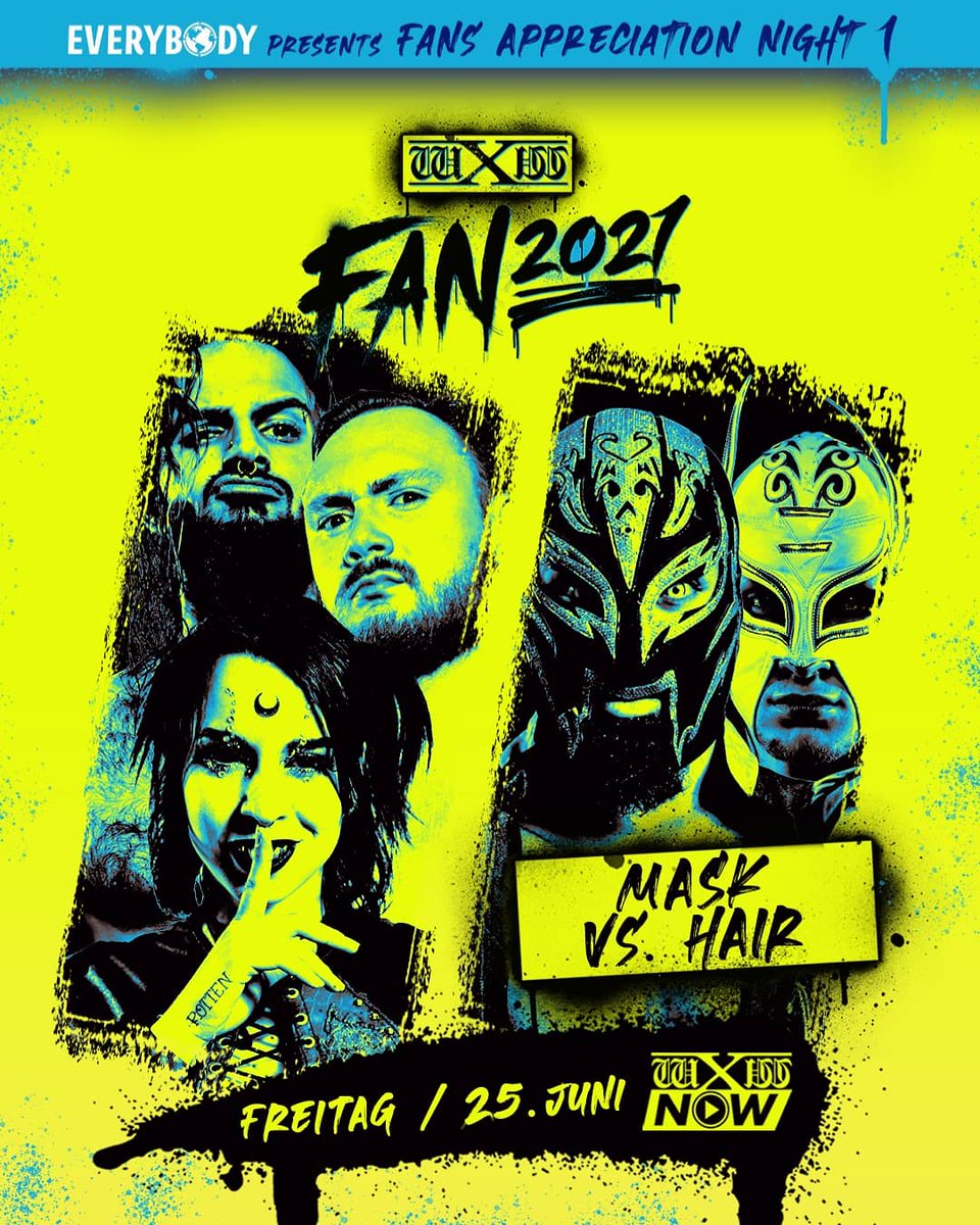 Heisenschmerz's tweet photo. Heute Abend bei #wXwFAN Night 1
Beenden wir ein für alle mal was wir begonnen haben!
•
•
•
#wrestling #catch #cacc #catchascatchcan #hamburg 
#hamburger #prowrestling #wxw 
#powerslam #bigboot
#vincentheisenberg #babyallison #Maggot #Senzavolto #aigleblanc 
#mask #hair https://t.co/Q4mJJeR6FG
