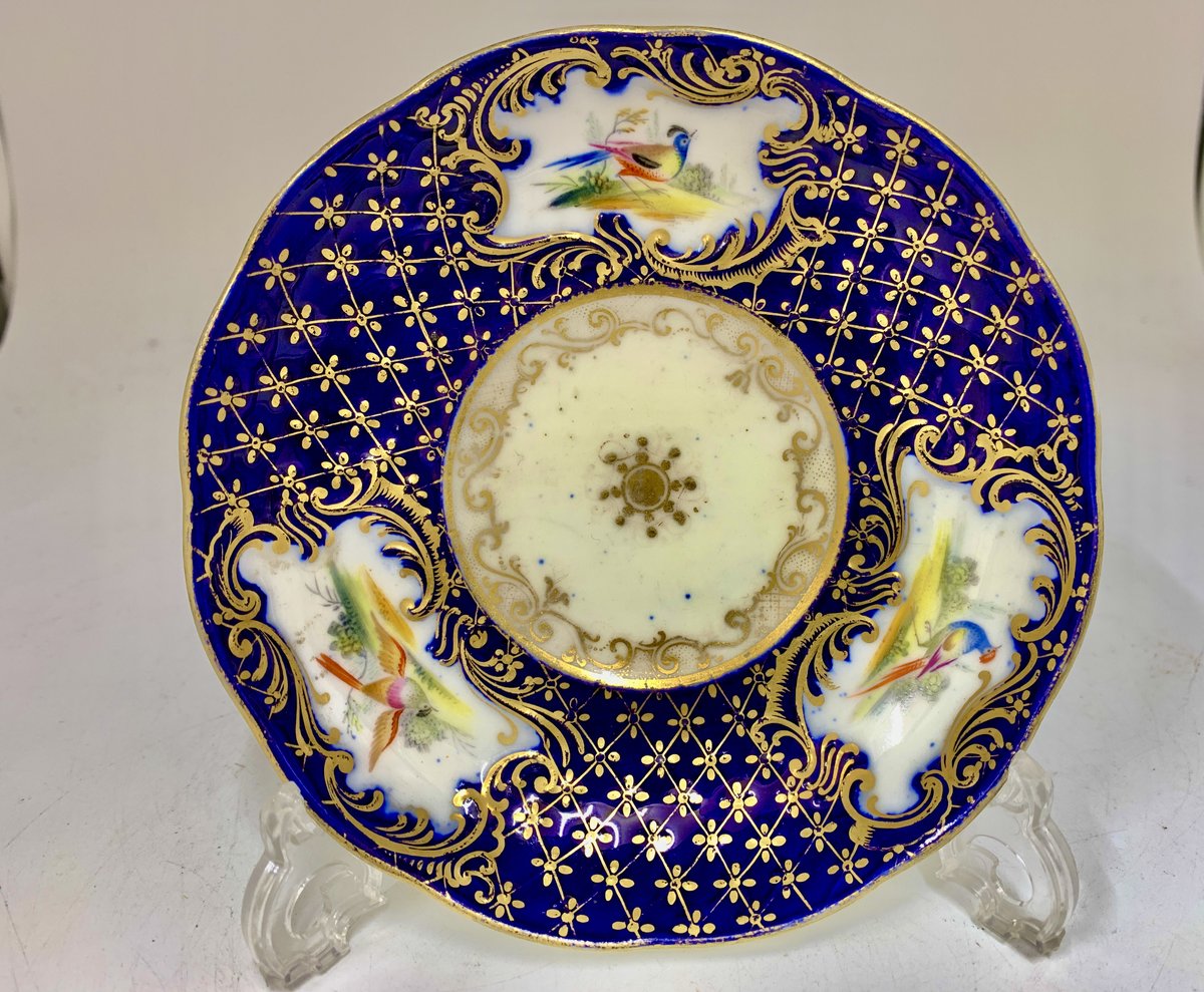 Georgian English Porcelain Saucer circa 1820  for sale at theantiqueseller.co.uk   follow the link  theantiqueseller.co.uk/display_items.…