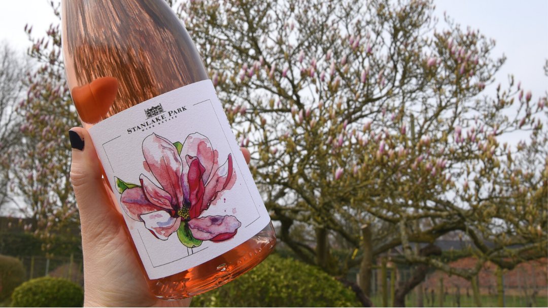 Our Pinot Noir Rosé among the best in the world 💖 We've just won a Silver Medal in an International Wine Competition - official announcement due in July, can't reveal more until then! Try it now before it's too late 🤪#stanlakepark #englishwineweek #Berkshire