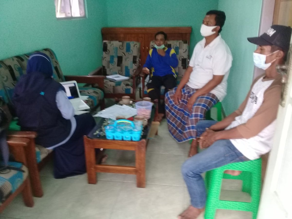 adentakurnia's tweet photo. Jum'at, 25/06/21,@adentakurnia Penilaian Kelas Kemampuan Kelompok binaan di KUB Jaya Mahe Dan KUB Kakap Merah di Dusun Watu Ulo Desa Sumberrejo Kecamatan Ambulu
#GiatLuhkanSatminkalBWI #Jember #WatuUlo #LuhkanJaya
@bppp_banyuwangi @puslatluhkp @kkpgoid https://t.co/3EAfyVM5sx
