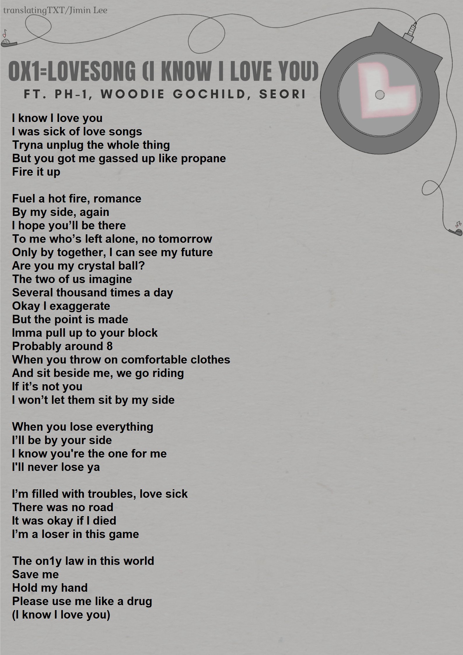 Txt loser lover lyrics