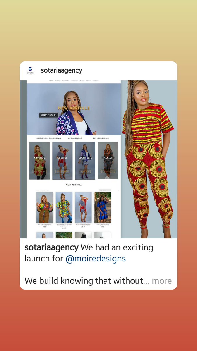sotariaagency's tweet photo. We had an exciting launch for https://t.co/phR5D16MUi

Without sales, the whole website will lose its purpose.

Easy checkout process and alternatives
Generating leads, drives traffic, and converts visitors was of essence
Ready to get a website that gets you customers? Let's chat https://t.co/dCfCDufRU9