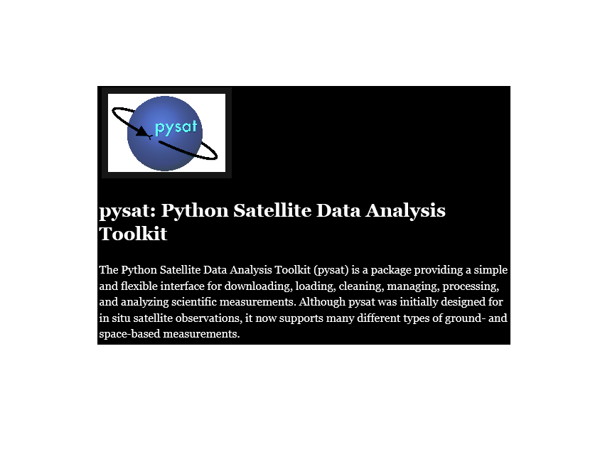 giammaiot2's tweet photo. GiamMa-based researchers SDR R&D IoT: PySat: Generalized #satellite and #space science data processing and file management https://t.co/0oihHKpoUN #MiniSat #NanoSat #CubeSat #GroundStation #SoftwareDefinedRadio #Antenna #Rotor #Python #Communication #HamRadio #Rotator https://t.co/ppTfXfzFyr