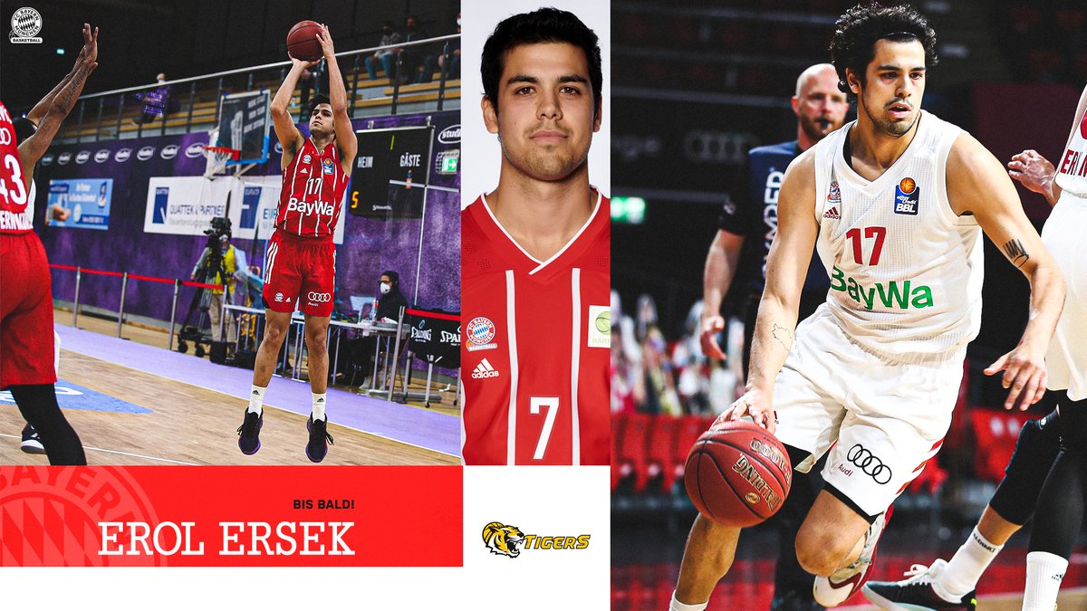 FCBBasketball's tweet image. 🤜🤛 𝘚𝘌𝘌 𝘠𝘖𝘜 𝘚𝘖𝘖𝘕, 𝘌𝘙𝘖𝘓

Erol #Ersek spielt nächste Saison in Tübingen. Viel Erfolg und bis bald! 

#FCBB #Kaderupdate
