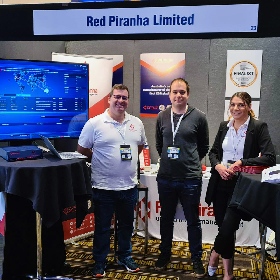 RedPiranhaSec's tweet photo. That's a wrap for the Red Piranha team at this years #CyberWestSummit! 

We've had an amazing time at @AustCyberWA  inaugural event this week. It's such an honour to be in the company of some of the greatest cybersecurity visionaries within the industry. 

#CyberSecurity #CWS21 https://t.co/mpZcuMY3Mz