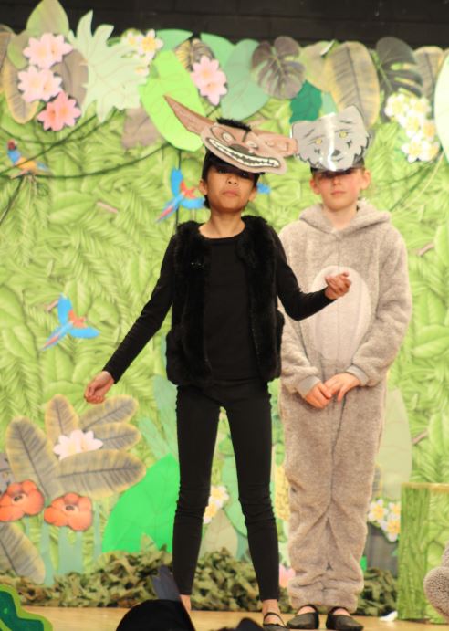 StMarysSchoolGX's tweet photo. Years 5 &amp; 6 took to the stage this week in their end of year production 'The Jungle Book'. They wowed their audience with their spectacular acting, singing and dancing. Thank you to the whole Prep team for helping the girls put on this super show! @StMarysGXPrep https://t.co/hKhRtAB9qv