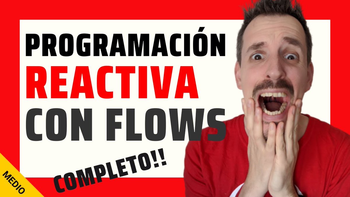 antonioleivag's tweet photo. Por esta formación las empresas han pagado miles de €.

Hoy lo tienes aquí gratis, en YouTube.

Programación Reactiva en Android con Flows.

Más de 2 horas de contenido

Please RT para que llegue a más gente!

https://t.co/VUwm3keTzm

#AndroidDev #Kotlin https://t.co/xYsLiCeVK6