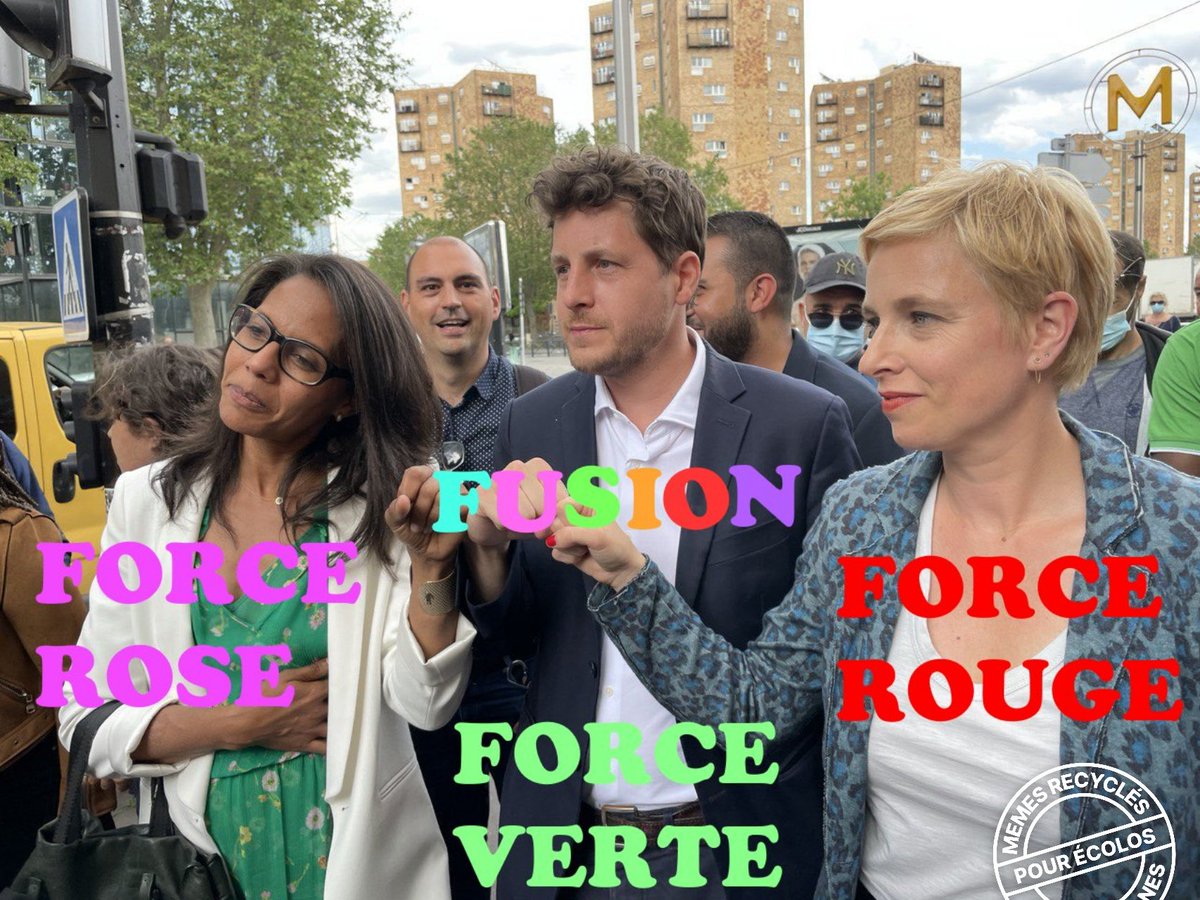 IdfEcoloMemes's tweet photo. [THREAD : les meilleurs memes du concours ✨] Vous avez été nombreuses et nombreux à avoir été inspiré-es par la photo de notre trio légendaire. Découvrez les meilleurs créations sous ce tweet 🤩⤵️
Bravo à Jean Marie, Constantin, Colin, et le collectif @EcoloVannes 💚 https://t.co/eJr1NSB3mx