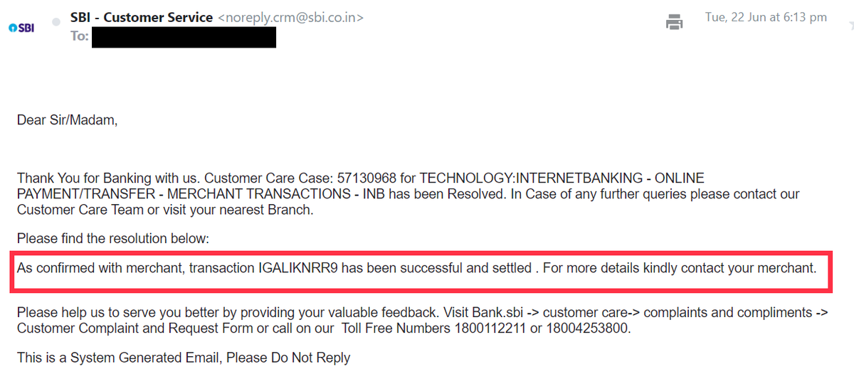 KhatriTweet's tweet photo. Dear @amazonIN 
I did a transaction on 17-jun-2021 and it failed, I complained multiple times to customer service but NO ACTION. they say check with bank, bank says check with amazon as it was successful.
some asked to wait for 2-3 days, 3-5 days and so on.
#AmazonCustomerService https://t.co/whnkjxyILz
