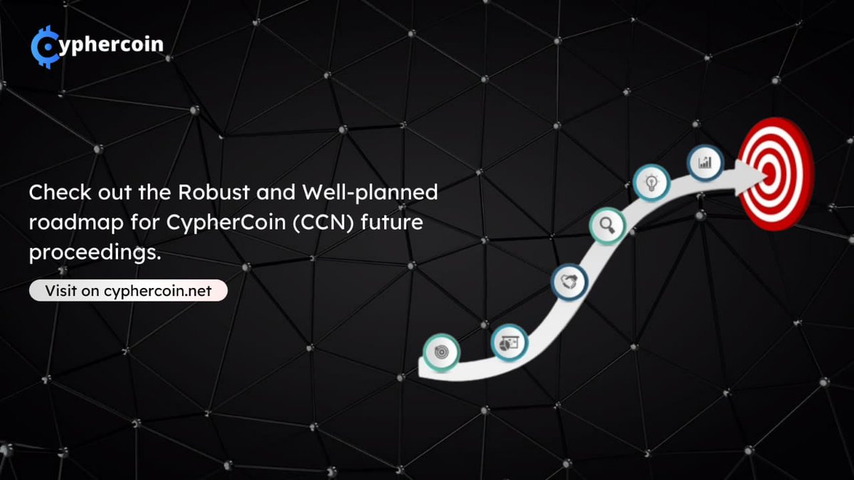 cyphercoin1's tweet photo. Check out the Robust and Well-planned roadmap for CypherCoin (CCN) future proceedings.
Visit on https://t.co/u0vgA41bPt
.
.
.
#ccn #cyphercoin #crypto https://t.co/EY8TgcqIeE