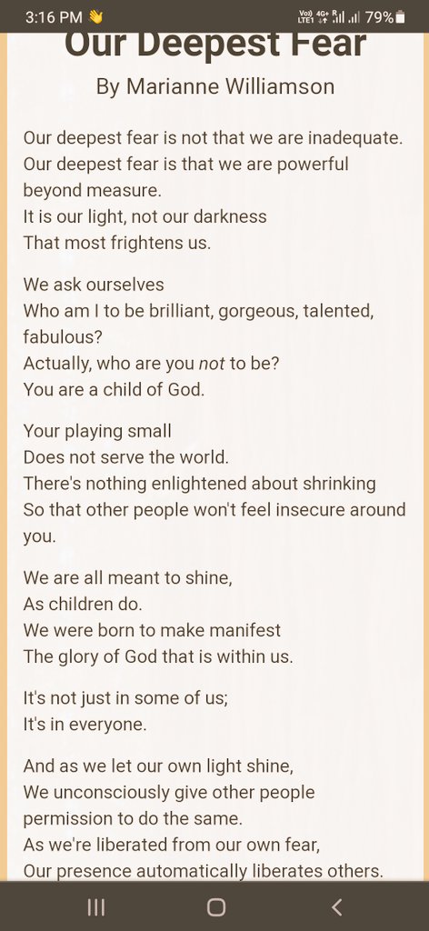 pratap_surendra's tweet image. Our Deepest Fear 
#MarianneWilliamson