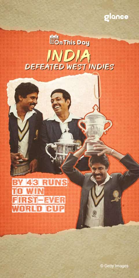 jijesh_rj's tweet photo. On this day.
#Worldcup #WC83 #TeamIndia #Kapildev #IndianCricketTeam https://t.co/QAGVXzKeGv