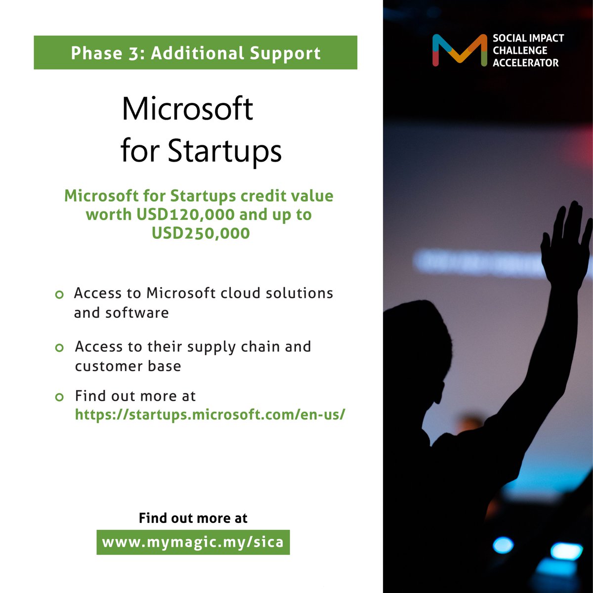 myMRANTI's tweet photo. - get additional supports from our partners: Microsoft for Startups Sunway iLabs Izwan &amp; Partners and many more

Visit https://t.co/hM6xEyudmC and kickstart your journey today! https://t.co/K2seckoEUt