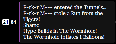 heh heh heh, eat dirt <a href="/HadesBlaseball/">Hades Tigers Official Fan Club</a>.