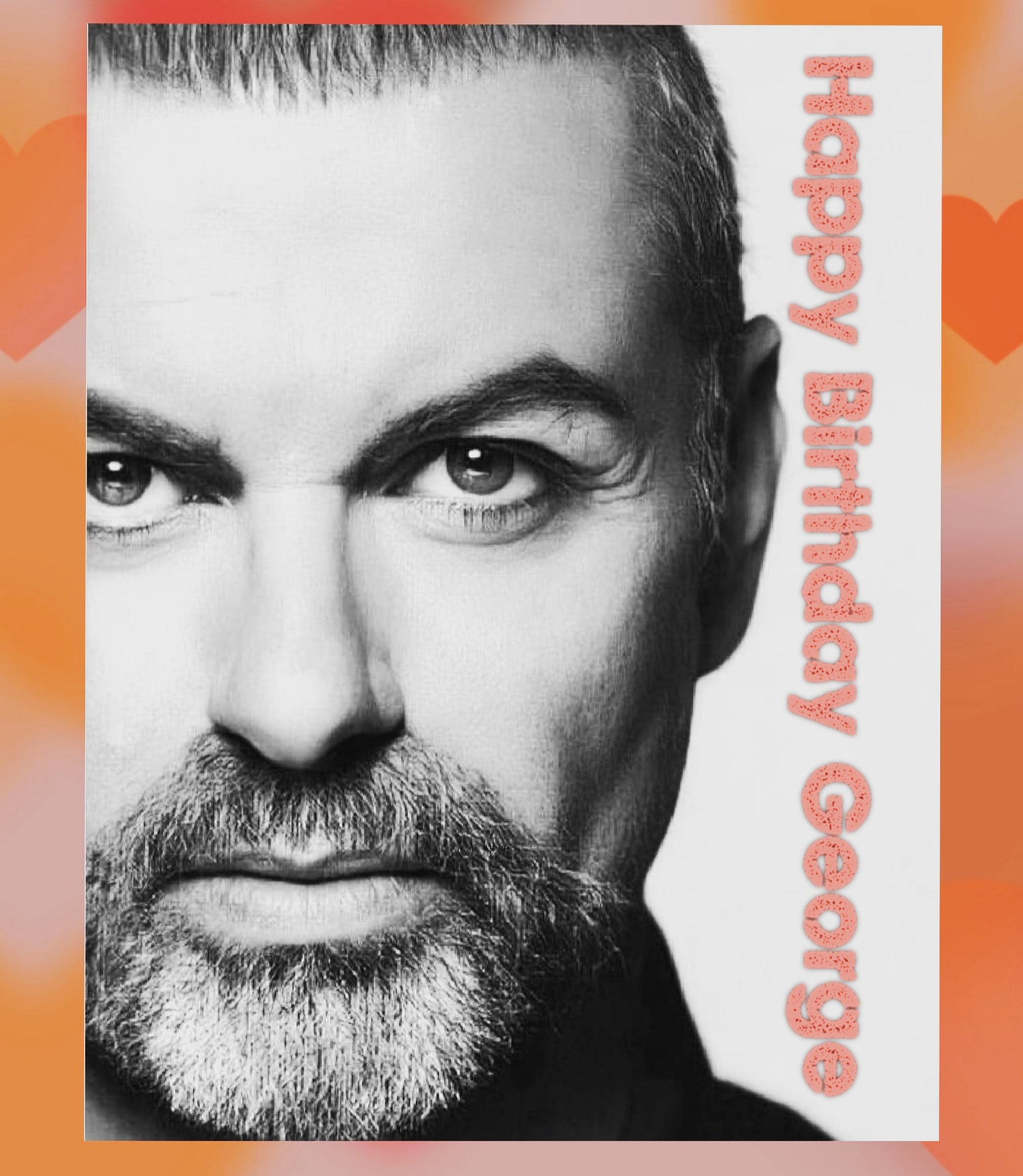 Happy birthday George Michael it\s my birthday together, I\ll never forget it          