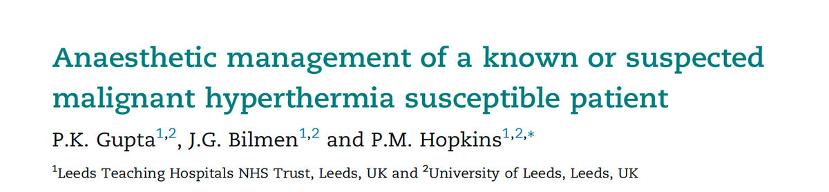British Journal of Anaesthesia tweet media