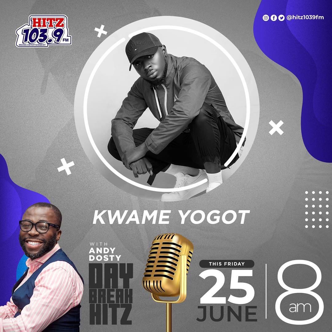talktogrokai's tweet photo. Good morning fam , meet me today on @Hitz1039FM  today with my Snr Brother @andydosty  . #OhAh https://t.co/FZDPbM69CY