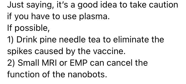 ShawnNieves15's tweet image. Concerning the covid vaccine, and plasma.