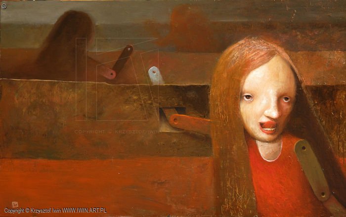 krzysztof_iwin's tweet photo. Krzysztof Iwin – „Deja vu” olej, płyta 96x60cm (2009) https://t.co/vb8BfoiUAG #dziecko #groteska #surrealistyczne #96cm #60cm #2009r #brązy #czerwienie #zielenie #art #painting #Iwin #KrzysztofIwin #obrazy #galeria #malarstwo #obrazyolejne #olej ... https://t.co/vrUZumKuiE