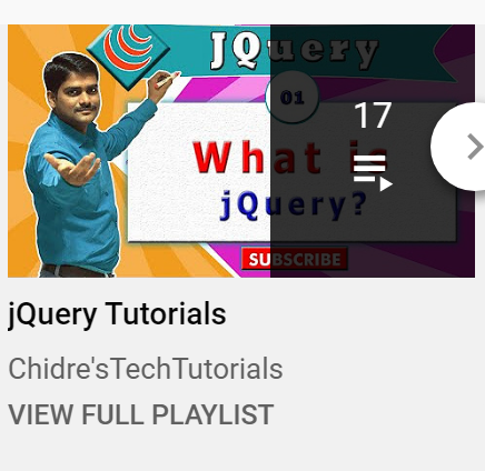 ManjunathChidre's tweet image. jQuery Tutorials in Depth
Visit: youtube.com/watch?v=CzXDVC…
#jquery #jquerytutorial #html #uidesign #uxdesign #webdesign #frontend #frontenddesign #webdevelopment #webdesigner #webdev #webdeveloper #programming #programmer #coder