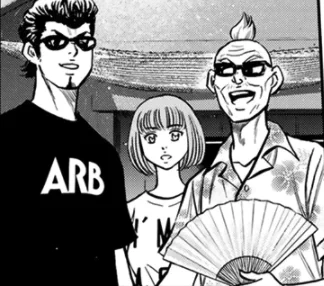 eijun's grandfather is so cool 