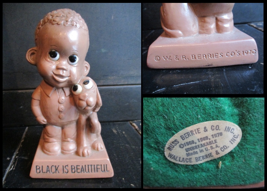 70s ビンテージ メッセージドール BLACK IS BEAUTIFUL 黒人 | tspea.org